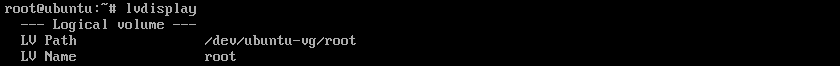 lvdisplay