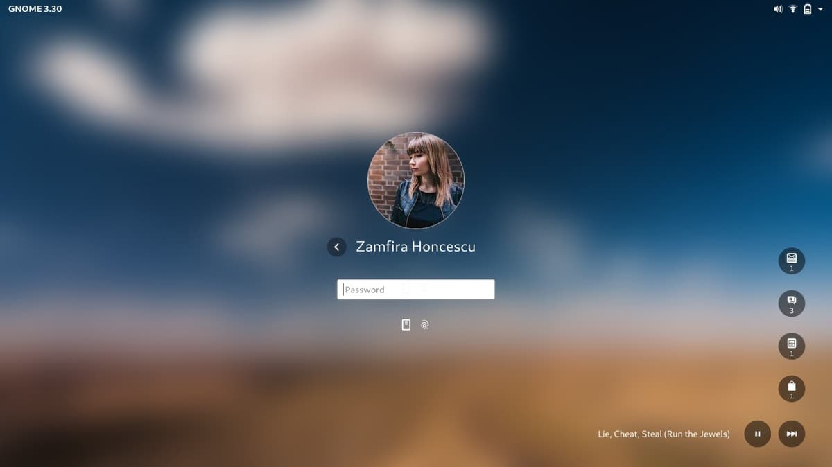Gnome 3.30 Mockup
